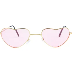 NEU Brille Herzform mit roten Gläsern
