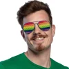 NEU Brille Party-Regenbogen, gerastert