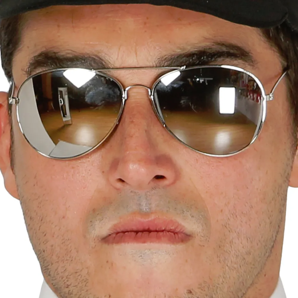 NEU Brille Sonnenbrille mit verspiegelten Gläsern
