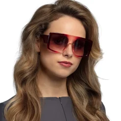 NEU Brille Vintage Party, rot