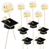 NEU Cocktail-Picker Graduation, 12 Stück mit verschiedenen Motiven