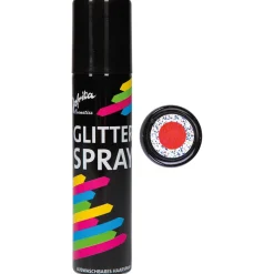 NEU Color-Glitter-Haarspray, 100ml, rot