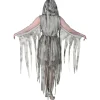 NEU Damen-Kostüm Ketten-Geist, Kleid mit Kapuze, inkl. Kette, Gr. XS