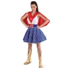 NEU Damen-Kostüm Kleid Super Girl, Größe XS