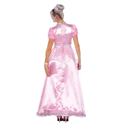 NEU Damen-Kostüm Traum-Prinzessin, Kleid mit Puffärmeln, pink, Gr. 36