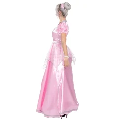 NEU Damen-Kostüm Traum-Prinzessin, Kleid mit Puffärmeln, pink, Gr. 36