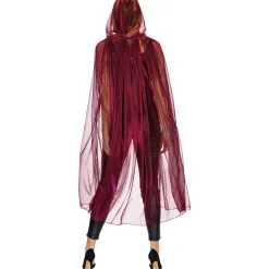 NEU Damen-Kostüm Umhang Glamourcape rot, Einheitsgröße