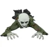 NEU Deko-Figur kriechender Zombie, mit Licht und Sound, ca. 100 cm