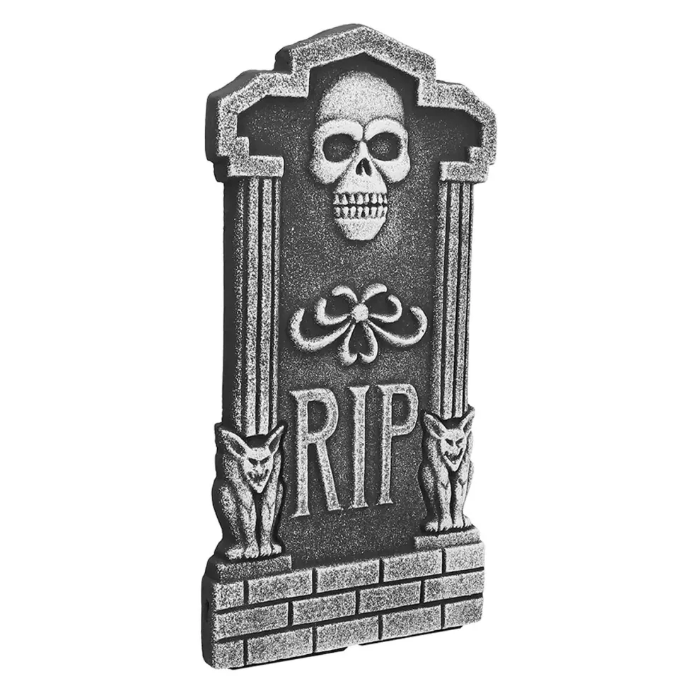 NEU Deko-Grabstein Halloween-Motive, 1 Stück, 41x20cm, sortierte Modelle