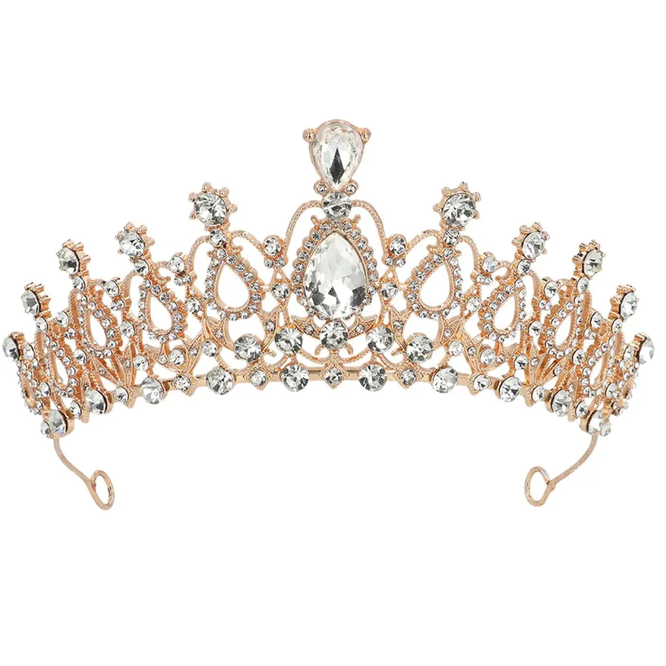 NEU Diadem Königin Sophia, mit Schmucksteinen