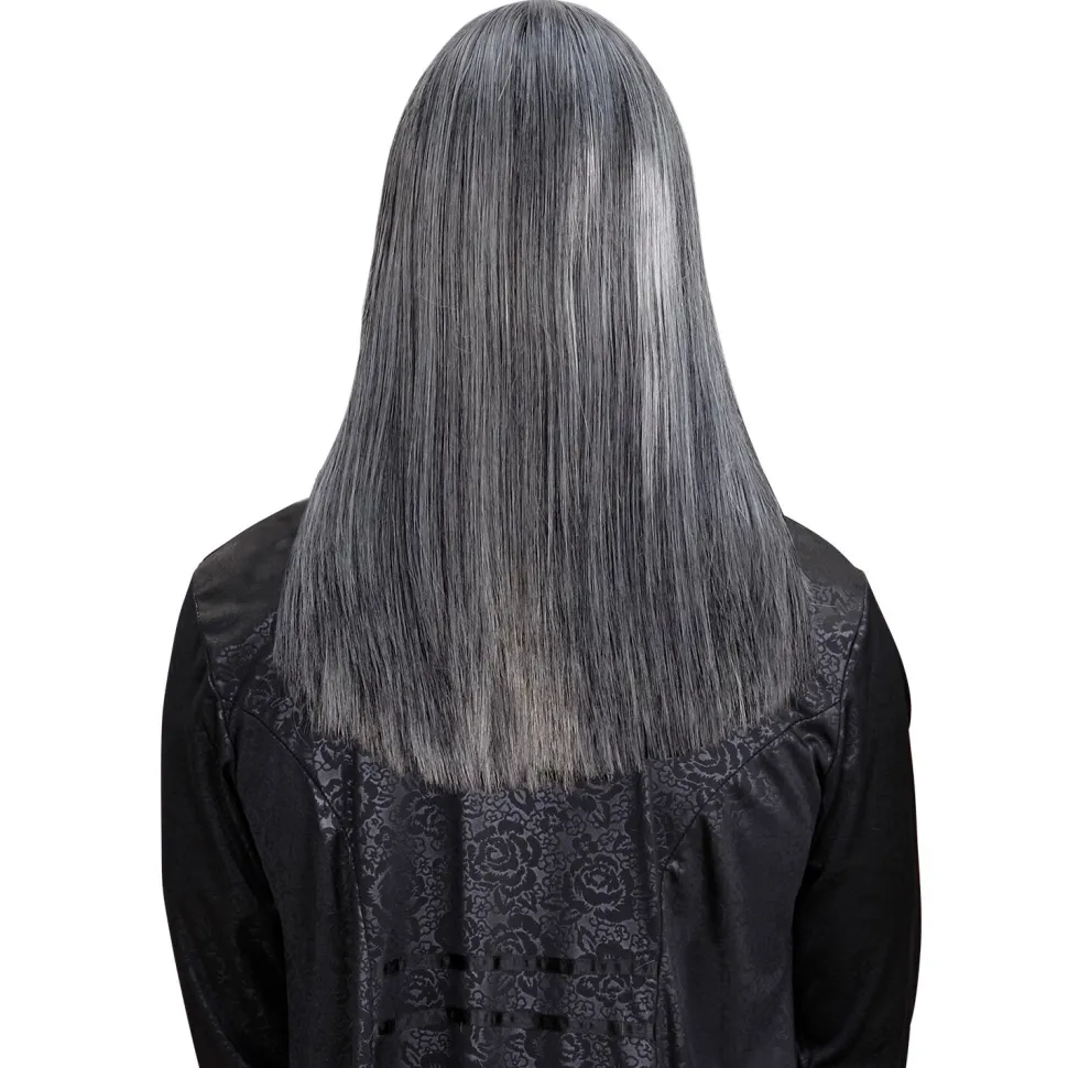 NEU Dream-Hair-Perücke Männer-Langhaar, silbergrau