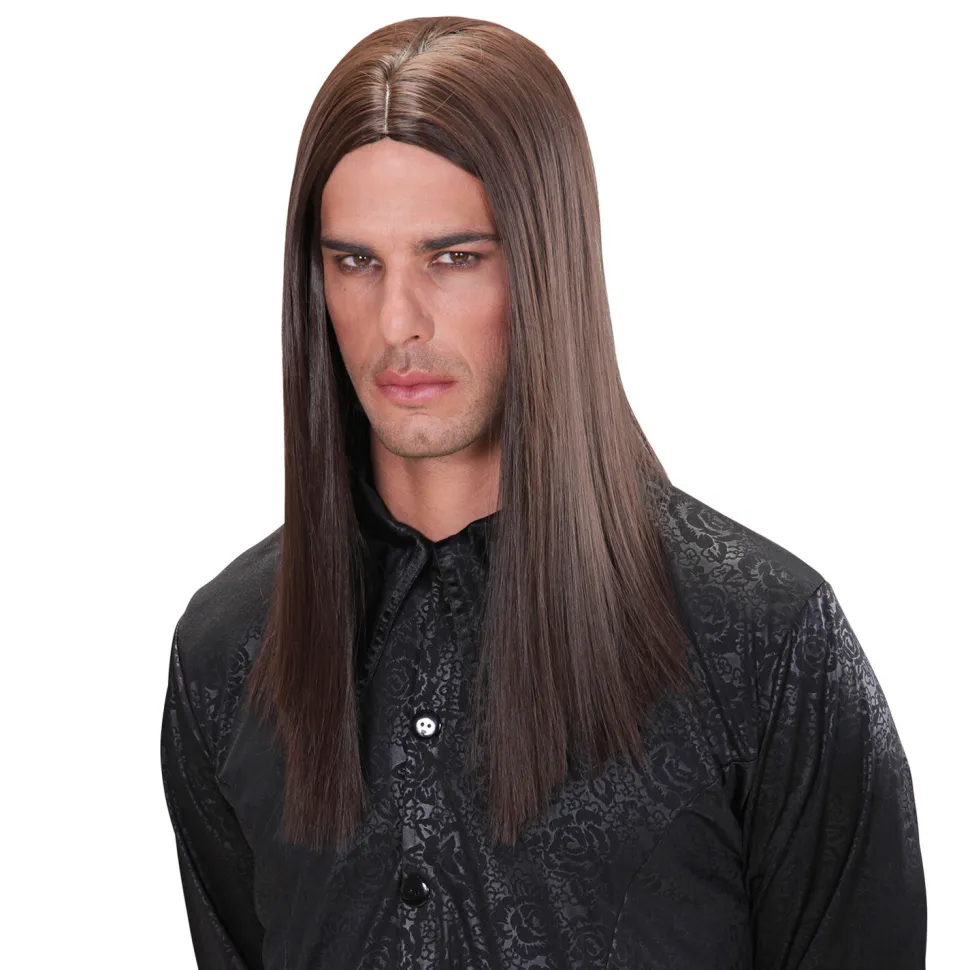 NEU Dream-Hair-Perücke Männer-Langhaar, braun