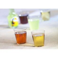 NEU Einweg-Schnapsgläser / Shot-Becher, glasklar, 2 cl, 40 Stück