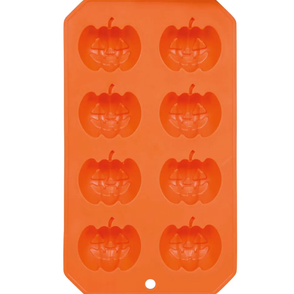 NEU Eiswürfel-Form Halloween-Kürbisse, 22x12cm