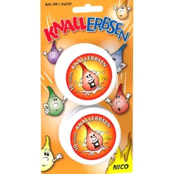 NEU Feuerwerk / Kinder- & Jugendfeuerwerk, Knallerbsen, Packung mit 2 Dosen