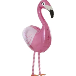 NEU Folienballon Airwalker Flamingo, pink, 69x85cm