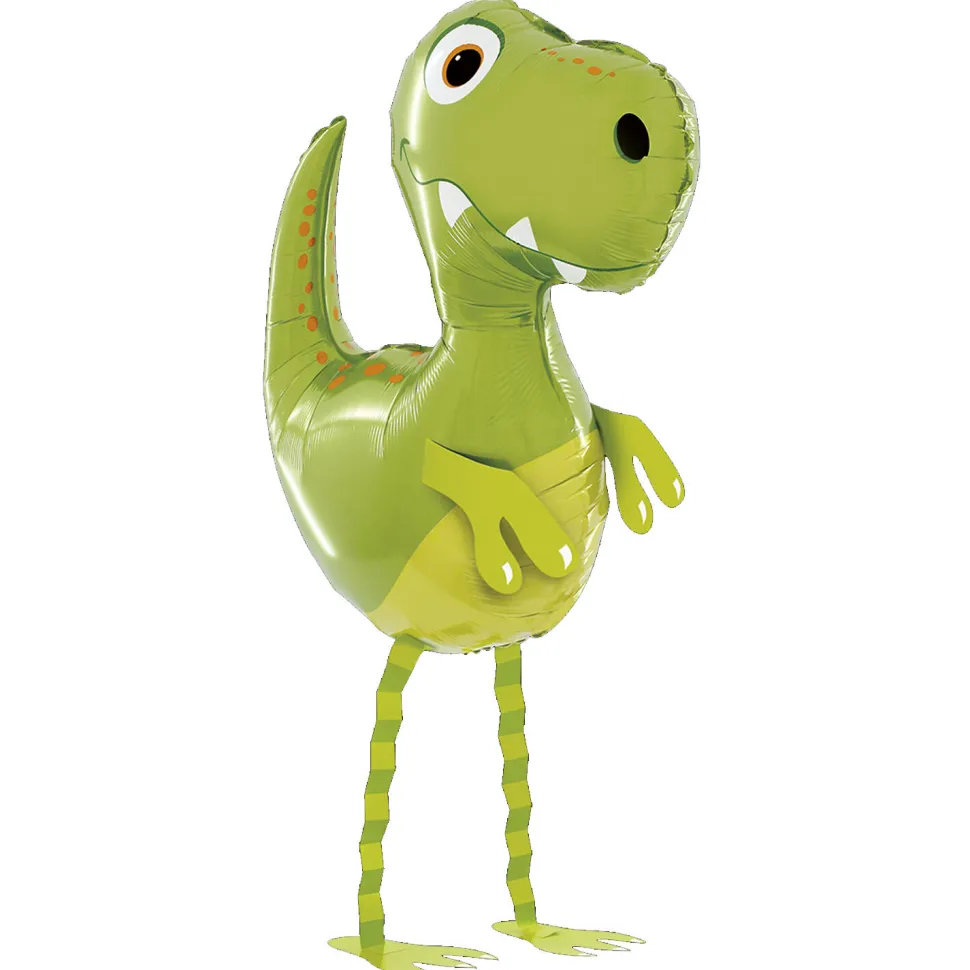 NEU Folienballon Airwalker Grüner Dino, 57x86cm