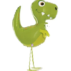 NEU Folienballon Airwalker Grüner Dino, 57x86cm