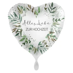 NEU Folienballon - Alles Liebe zur Hochzeit - ca. 45cm Durchmesser