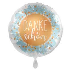 NEU Folienballon - Dankeschön - ca. 45cm Durchmesser