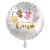 NEU Folienballon - Du wirst Oma - ca. 45cm Durchmesser