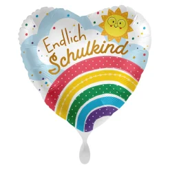 NEU Folienballon - Endlich Schulkind - ca. 45cm Durchmesser