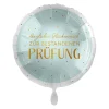 NEU Folienballon - Glückwunsch zur bestandenen Prüfung - ca. 45cm Durchmesser