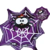 NEU Folienballon Halloween, Spinnennetz mit Spinne, ca. 60cm