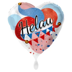 NEU Folienballon - Helau - ca. 45cm Durchmesser