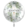 NEU Folienballon - Herzlichen Glückwunsch zur Kommunion - ca. 45cm Durchmesser