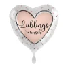 NEU Folienballon - Lieblingsmensch - ca. 45cm Durchmesser