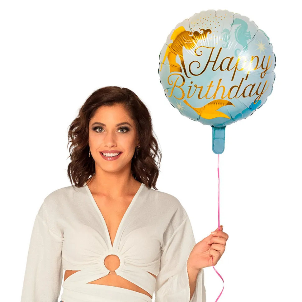 NEU Folienballon Meerjungfrau, ca. 45cm