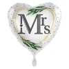 NEU Folienballon - Mrs. - ca. 45cm Durchmesser