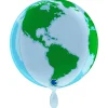 NEU Folienballon Planet Erde, 38cm