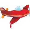 NEU Folienballon Red Airplane Flugzeug, 88x56cm