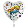 NEU Folienballon - Super Papa - ca. 45cm Durchmesser