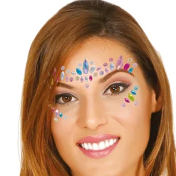 NEU Glitzersteine fürs Gesicht Bunte Strasssteine