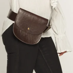 NEU Gürteltasche mit Gürtel, braun, Tasche 18x18cm, Gürtel 110cm