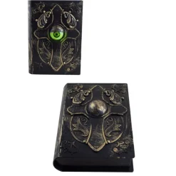 NEU Gruseliges Buch mit beweglichem Auge, Licht- und Soundeffekten, 16,5 x 22 cm