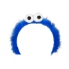 NEU Haarreif Monster, blau mit Augen, Monsterhaarreif
