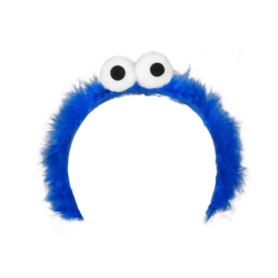 NEU Haarreif Monster, blau mit Augen, Monsterhaarreif