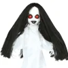 NEU Halloween Deko-Figur Besessenes Mädchen, ca. 55 cm, mit Licht-, Sound- und Bewegungseffekt