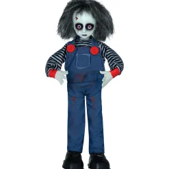 NEU Halloween-Deko-Figur Gruselkind, mit Aufhänger, 45cm