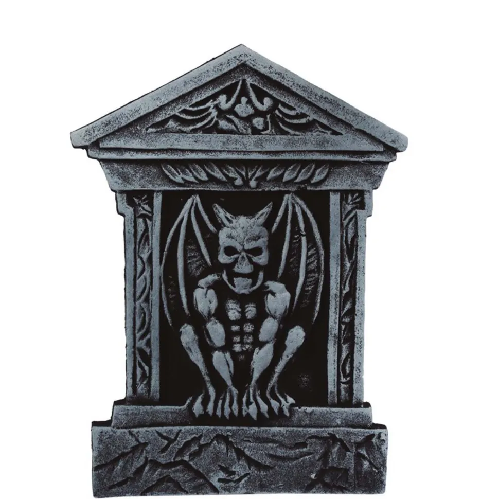 NEU Halloween-Deko Grabstein Wasserspeier, ca. 52x35cm