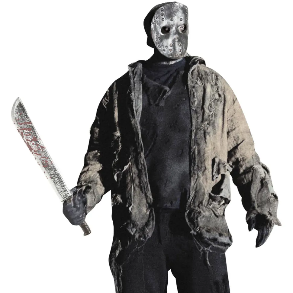 NEU Halloween Machete Reality, Blutverschmiert, Länge ca. 75 cm