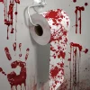 NEU Halloween Scherzartikel blutiges Toilettenpapier, 30m