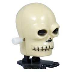 NEU Halloween-Spielzeug Totenkopf zum Aufziehen