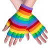 NEU Handschuhe Regenbogen, fingerlos
