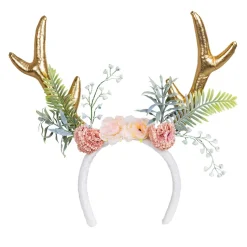 NEU Harreif Märchen Rehkitz, gold, mit floralen Verzierungen