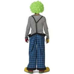 NEU Herren-Hose Clown Adrian, blau kariert, Einheitsgröße